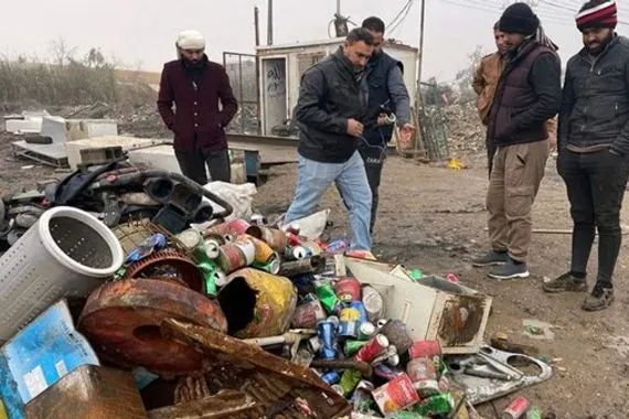 الهيأة الوطنية: لا تلوّث إشعاعي في مواقع السكراب المفحوصة في ديالى