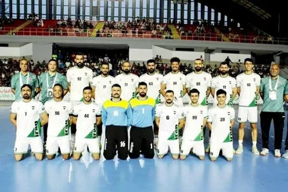 العراق يواجه مصر في بطولة العرب لكرة اليد