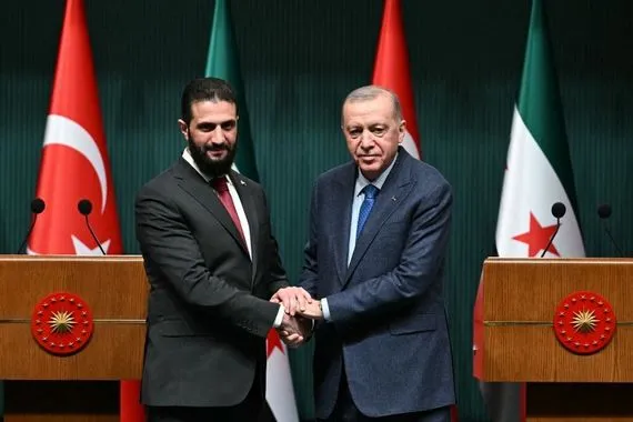 زيارة بلا إعلان.. أحمد الشرع يلتقي الرئيس التركي أردوغان