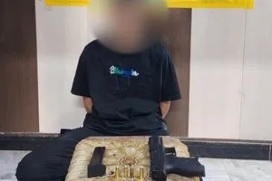 القبض على شخص يحمل سلاحاً في الشارع بالبصرة