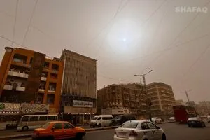 طقس العراق الغبار يتجه للغرب والرياح مستمرة في الجنوب شفق نيوز