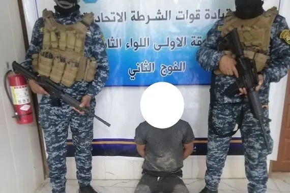 شخص يقتل رجلاً وامرأة والقوات الأمنية تلقي القبض عليه جنوب شرقي بغداد