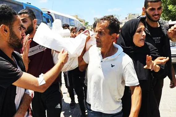 استشهاد 20 فلسطينيا قرب محور نتساريم لتوزيع لمساعدات قناة العالم الاخبارية