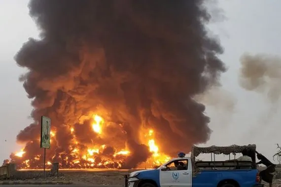 في عدوان جديد الاحتلال الإسرائيلي يستهدف ميناء الحديدة بحراً
 قناة العالم الاخبارية