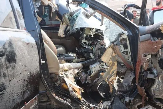 طائرتان مسيرتان مجهولتان تقتلان 5 أشخاص في إدلب