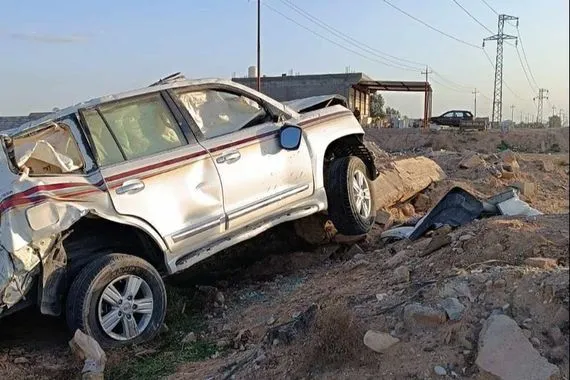 حادث سير مروع ينهي حياة قاضٍ متقاعد على طريق كركوك ndash بغداد شفق نيوز