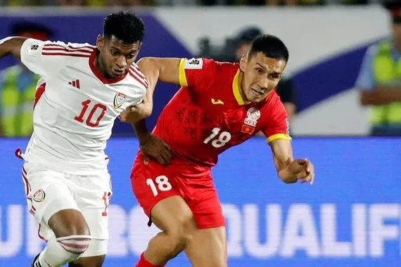 الامارات تتعادل مع قيرغيزستان وتحسم المركز الثالث بالمجموعة الأولى شفق نيوز