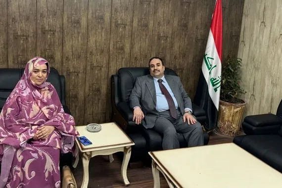 بغداد تستضيف مهرجان الإعلامية العربية و اتفرح المهدي وصلت من موريتانيا