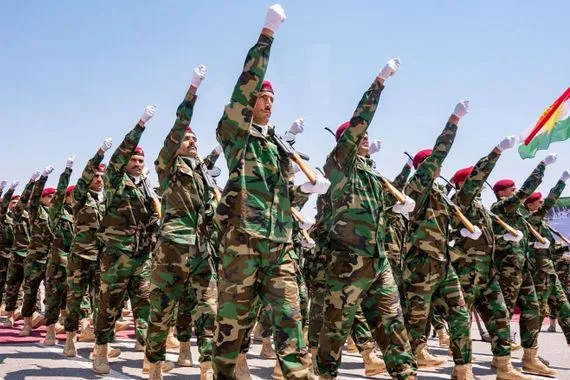 التحالف الدولي يدفع رواتب البيشمركة