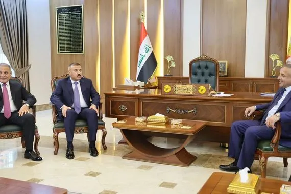 وزير الداخلية يصل إلى صلاح الدين