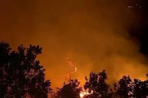 استمر لساعات السيطرة على حريق بجبل في السليمانية شفق نيوز