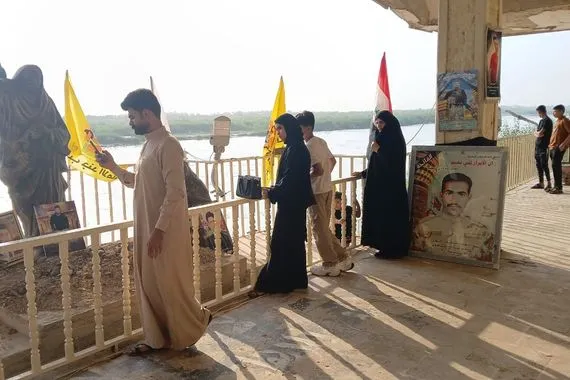 بالصور ذوو شهداء مجزرة سبايكر يُحيون ذكرى الفاجعة الـ11 وكالة الانباء العراقية واع