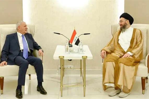 رشيد والحكيم يؤكدان أهمية تعزيز الاستقرار السياسي وإجراء الانتخابات