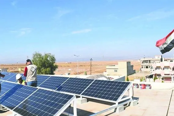 مقترح حكومي لاستبدال نظام الخصخصة بالطاقة الشمسية في بغداد