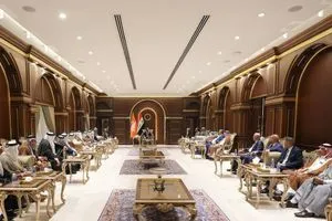 الحلبوسي يناقش مع شيوخ بني زيد في ديالى المواضيع التي تخصُّ المحافظة والانتخابات المقبلة