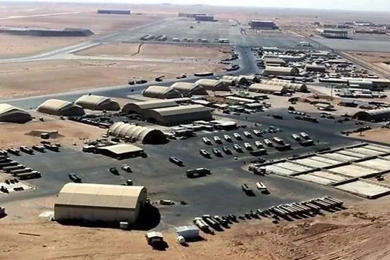 انباء عن غلق قاعدة عين الاسد غربي البلاد