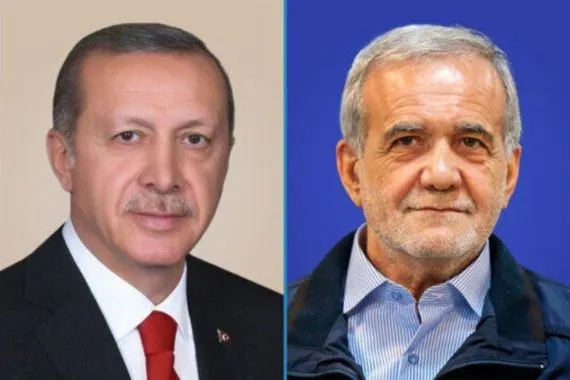 أردوغان يعزي بزشكيان ويدين الهجمات الإسرائيلية على إيران وكالة بغداد اليوم الاخبارية