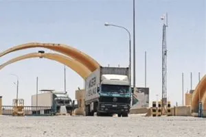 العراق يستأنف التبادل التجاري عبر منفذ القائم الحدودي