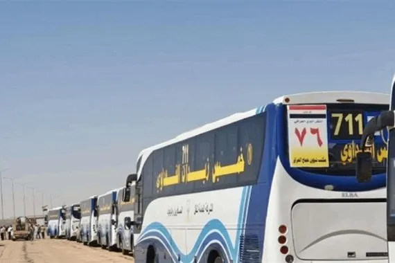 بعثة الحج توفير حافلات لنقل الحجاج العراقيين من عرعر الى محافظاتهم