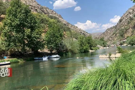العثور على جثة شاب غرق في نهر زاب الكبير بقضاء عقرة صورة شفق نيوز