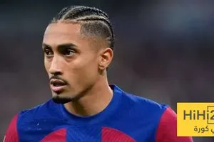 موسم استثنائي لرافينيا مع برشلونة