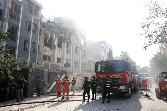 31 شهيدًا و55 جريحًا اثر هجوم لمسيرات اسرائيلية على أذربيجان الشرقية