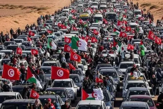 قافلة الصمود نحو غزة تواجه تضييقًا واحتجازًا شرق ليبيا