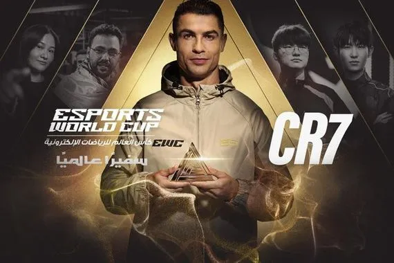 كريستيانو رونالدو سفيراً عالمياً لكأس العالم للرياضات الإلكترونية
