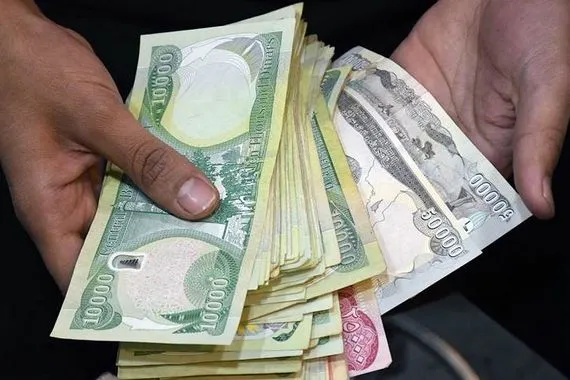 الدولار فوق الـ1450 في البورصة العراقية