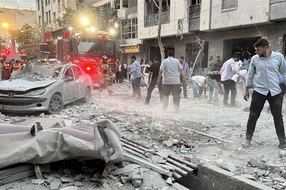 طهران قصف إسرائيلي قرب السفارة العراقية