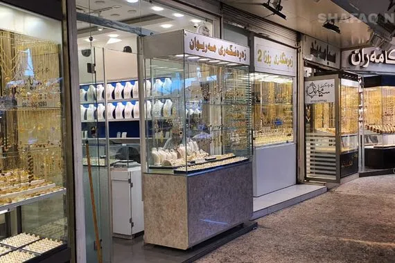 الحرب تربك أسواق السليمانية الذهب يقفز والدولار يشتعل شفق نيوز