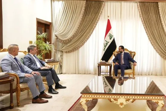 الحلبوسي للقائم بالأعمال الأمريكي ضرورة إبعاد العراق عن الصراعات المسلحة