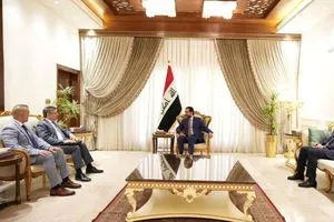 في لقائه مع فاجن الحلبوسي يشدد على تحييد العراق عن الصراعات المسلحة