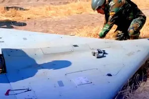 العثور على طائرة مسيرة سقطت في منطقة ريفية غربي واسط