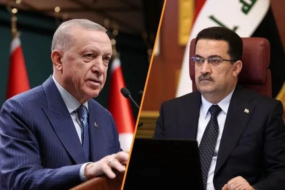 أردوغان يؤكد دعمه لسيادة العراق ويشيد بجهود منع انزلاق البلاد إلى الصراع