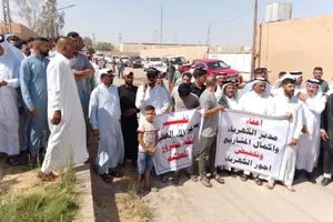 العظيم تنتفض صرخة الزرع والعطش تطرق أبواب المسؤولين وكالة بغداد اليوم الاخبارية