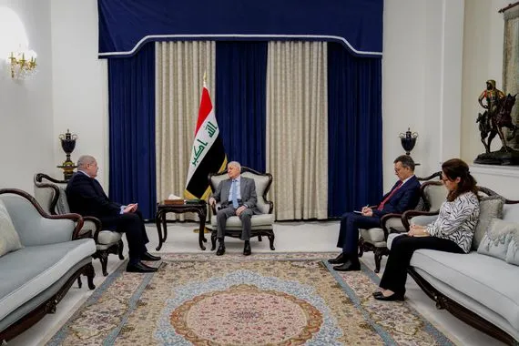 رئيس الجمهورية ضرورة توحيد الجهود والمواقف الدولية للحفاظ على الاستقرار بالمنطقة وكالة الانباء العراقية واع