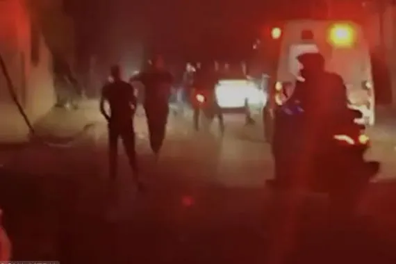 الاسعاف الاسرائيلي قتلى و جريحى في الضربة الصاروخية الإيرانية