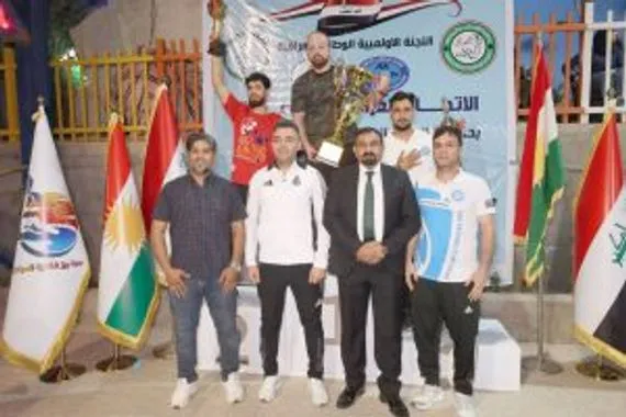 الدفاع الجوي يهيمن على بطولة أندية العراق المفتوحة للباغوت في أربيل