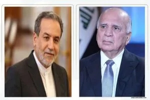 فؤاد حسين يبحث مع نظيره الإيراني سبل احتواء التصعيد العسكري في المنطقة