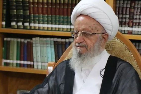 آية الله مكارم شيرازي الشعب الايراني يقف خلف سماحة قائد الثورة الاسلامية قناة العالم الاخبارية