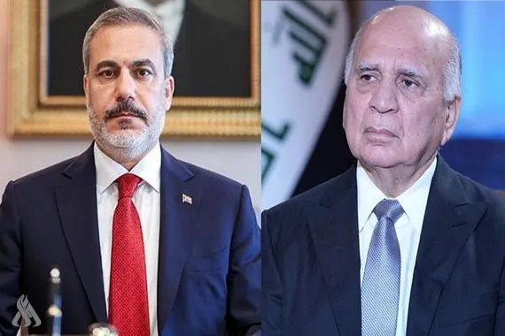 وزيرا خارجية العراق وتركيا يؤكدان على ضرورة التنسيق الدبلوماسي لضمان استقرار المنطقة وكالة الانباء العراقية واع