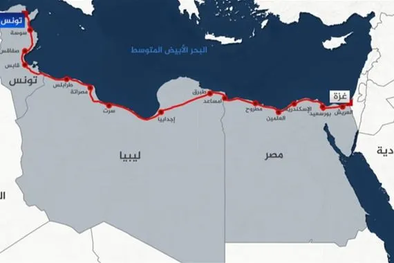 بعد إحباط محاولتها الوصول لغزة قافلة الصمود تعود إلى تونس