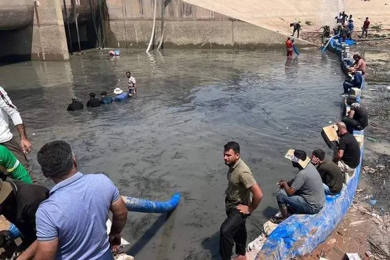 انتشال جثتي صبيين من قناة مائية في نينوى شفق نيوز