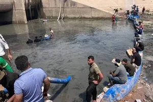 انتشال جثتي صبيين من قناة مائية في نينوى شفق نيوز