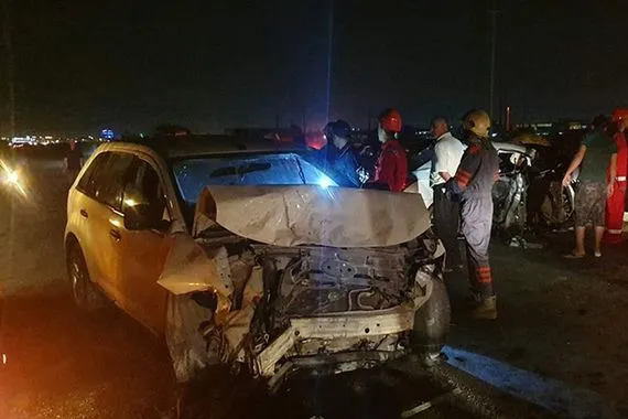 مصرع وإصابة 7 أشخاص بحادث سير جنوبي العراق شفق نيوز