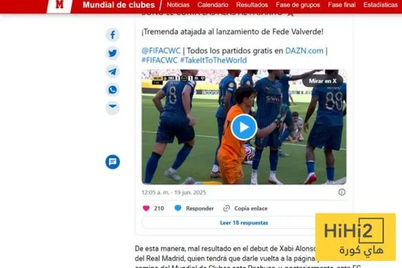 ماذا كتبت الصحف العالمية عن تعادل الهلال التاريخي مع ريال مدريد