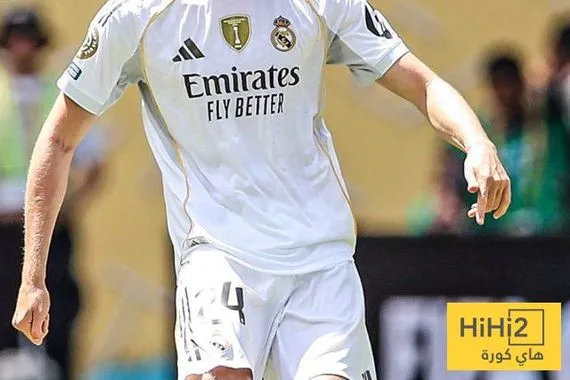 أرقام ديان هويسين في الظهور الأول مع ريال مدريد أمام الهلال