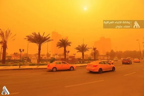 الأنواء الجوية تصاعد للغبار وعواصف ترابية منتصف الأسبوع المقبل وكالة الانباء العراقية واع
