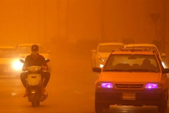 الى العراقيين استعدوا عواصف ترابية في هذا الموعد